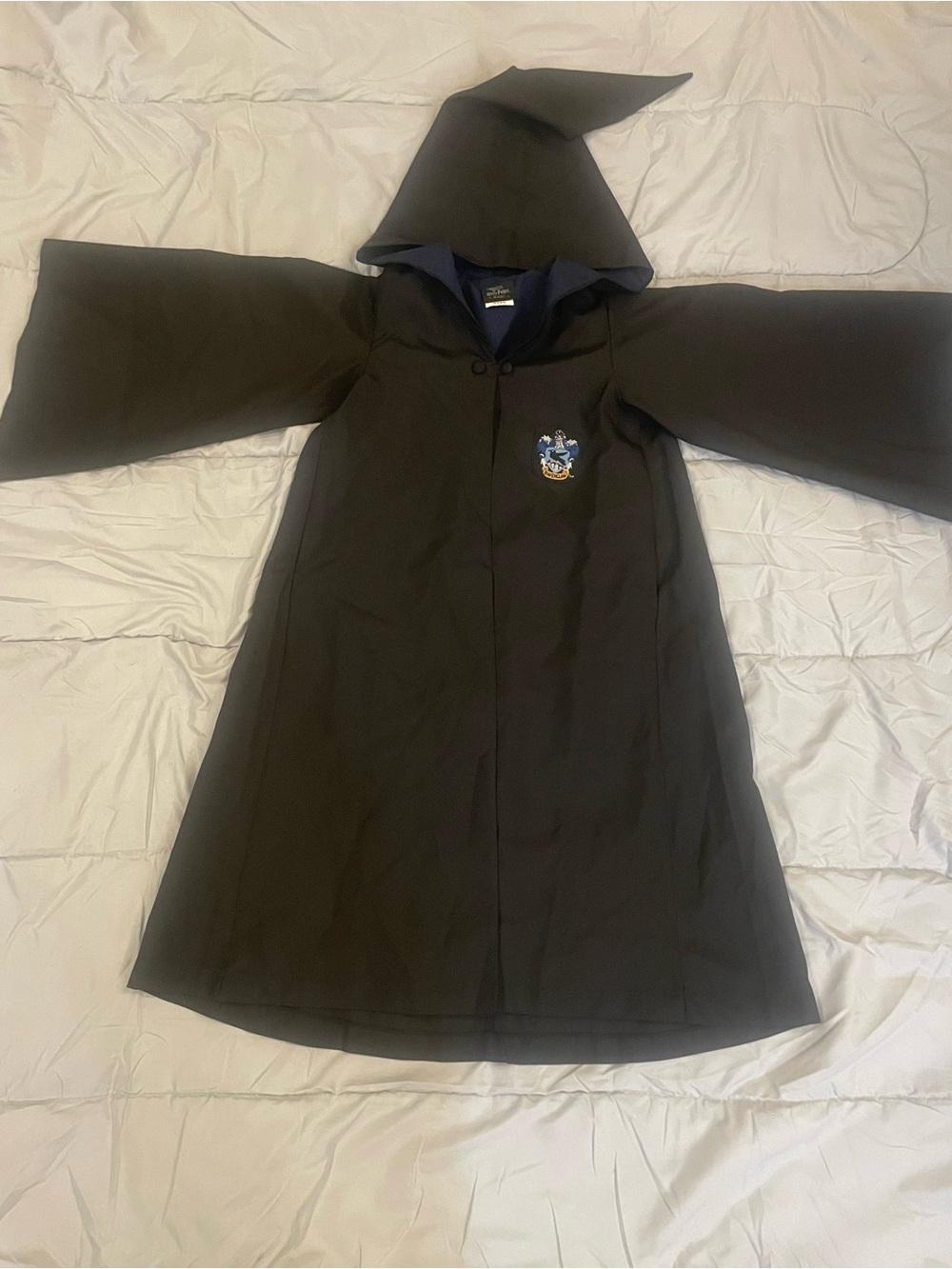Official Universal Studios Harry Potter Costume Coat with Blue Ravenclaw Crest